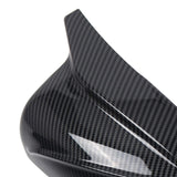 Maxbell Side Mirror Cover Caps Spare Parts 8V0857528E for Audi A3 S3 RS3 Models Carbon Fiber