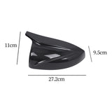 Maxbell Side Mirror Cover Caps Spare Parts 8V0857528E for Audi A3 S3 RS3 Models Carbon Fiber