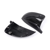 Maxbell Side Mirror Cover Caps Spare Parts 8V0857528E for Audi A3 S3 RS3 Models Carbon Fiber