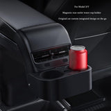 Maxbell Rear Row Dual Cup Holder for Tesla Model 3 Y Simple Installation Accessories Style B