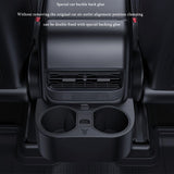 Maxbell Rear Row Dual Cup Holder for Tesla Model 3 Y Simple Installation Accessories Style B