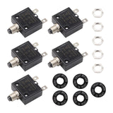 Maxbell Thermal Circuit Breaker Push Button Compact for Car Automotive Trolling