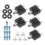 Maxbell Thermal Circuit Breaker Push Button Compact for Car Automotive Trolling