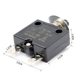 Maxbell Thermal Circuit Breaker Push Button Compact for Car Automotive Trolling