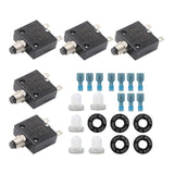 Maxbell Thermal Circuit Breaker Push Button Compact for Car Automotive Trolling