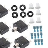 Maxbell Thermal Circuit Breaker Push Button Compact for Car Automotive Trolling