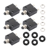 Maxbell Thermal Circuit Breaker Push Button Compact for Car Automotive Trolling