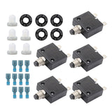 Maxbell Thermal Circuit Breaker Push Button Compact for Car Automotive Trolling