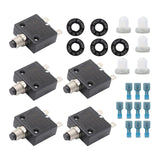 Maxbell Thermal Circuit Breaker Push Button Compact for Car Automotive Trolling