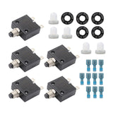 Maxbell Thermal Circuit Breaker Push Button Compact for Car Automotive Trolling