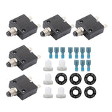 Maxbell Thermal Circuit Breaker Push Button Compact for Car Automotive Trolling