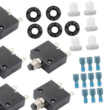 Maxbell Thermal Circuit Breaker Push Button Compact for Car Automotive Trolling