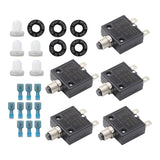 Maxbell Thermal Circuit Breaker Push Button Compact for Car Automotive Trolling