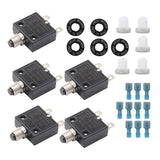 Maxbell Thermal Circuit Breaker Push Button Compact for Car Automotive Trolling