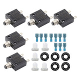 Maxbell Thermal Circuit Breaker Push Button Compact for Car Automotive Trolling