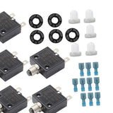 Maxbell Thermal Circuit Breaker Push Button Compact for Car Automotive Trolling