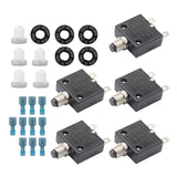 Maxbell Thermal Circuit Breaker Push Button Compact for Car Automotive Trolling