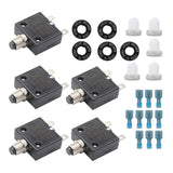 Maxbell Thermal Circuit Breaker Push Button Compact for Car Automotive Trolling