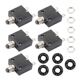 Maxbell Thermal Circuit Breaker Push Button Compact for Car Automotive Trolling