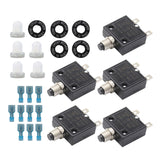 Maxbell Thermal Circuit Breaker Push Button Compact for Car Automotive Trolling