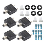 Maxbell Thermal Circuit Breaker Push Button Compact for Car Automotive Trolling