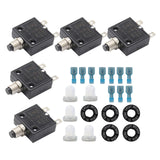 Maxbell Thermal Circuit Breaker Push Button Compact for Car Automotive Trolling