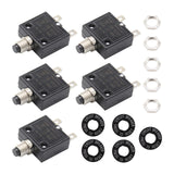 Maxbell Thermal Circuit Breaker Push Button Compact for Car Automotive Trolling