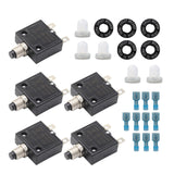 Maxbell Thermal Circuit Breaker Push Button Compact for Car Automotive Trolling