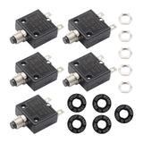 Maxbell Thermal Circuit Breaker Push Button Compact for Car Automotive Trolling