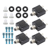 Maxbell Thermal Circuit Breaker Push Button Compact for Car Automotive Trolling