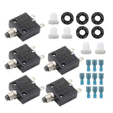 Maxbell Thermal Circuit Breaker Push Button Compact for Car Automotive Trolling