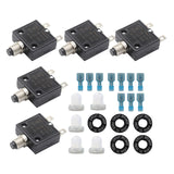 Maxbell Thermal Circuit Breaker Push Button Compact for Car Automotive Trolling