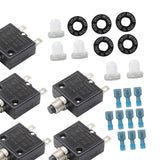 Maxbell Thermal Circuit Breaker Push Button Compact for Car Automotive Trolling