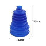 Maxbell 4x CV Joint Boot Set with 4 Clamps Easy Installation Auto Accessories Rubber