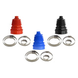 Maxbell CV Joint Boot Set with 4 Clamps Auto Accessory High Quality Directly Replace Red