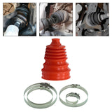 Maxbell CV Joint Boot Set with 4 Clamps Auto Accessory High Quality Directly Replace Red