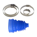 Maxbell CV Joint Boot Set with 4 Clamps Auto Accessory High Quality Directly Replace Blue