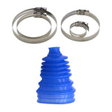 Maxbell CV Joint Boot Set with 4 Clamps Auto Accessory High Quality Directly Replace Blue
