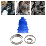 Maxbell CV Joint Boot Set with 4 Clamps Auto Accessory High Quality Directly Replace Blue