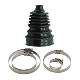 Maxbell CV Joint Boot Set with 4 Clamps Auto Accessory High Quality Directly Replace Black