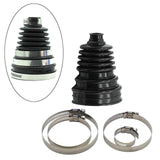 Maxbell CV Joint Boot Set with 4 Clamps Auto Accessory High Quality Directly Replace Black