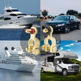 Maxbell 2 Pieces Car Battery Terminal Connector Safe for Trucks Vehicles Marine