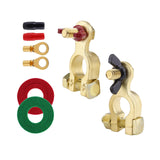 Maxbell 2 Pieces Car Battery Terminal Connector Safe for Trucks Vehicles Marine