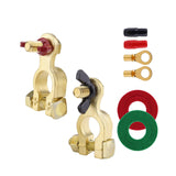 Maxbell 2 Pieces Car Battery Terminal Connector Safe for Trucks Vehicles Marine