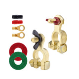 Maxbell 2 Pieces Car Battery Terminal Connector Safe for Trucks Vehicles Marine