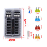 Maxbell 12 Circuit Fuse Box Durable Replaces Waterproof for Van Automotive Boat