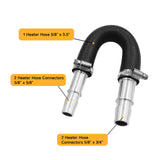 Maxbell Engine Heater Core Car Accessories with 5/8" 3/4" Hose Heater Hose Pipe Tube