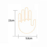 Maxbell Car Finger Light Auto Accessories Gifts Cool with Remote Control Car Gadgets Yellow