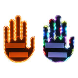 Maxbell Car Finger Light Auto Accessories Gifts Cool with Remote Control Car Gadgets Yellow