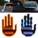 Maxbell Car Finger Light Auto Accessories Gifts Cool with Remote Control Car Gadgets Yellow